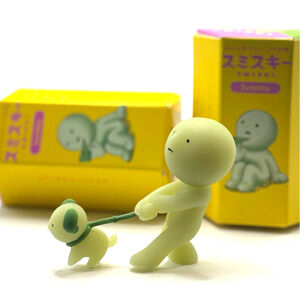 Authentic Smiski SECRET Dog Walker Mini Figure from Sunday Series - NEW